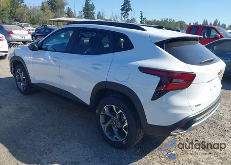 2025 Chevrolet Trax Fwd Lt из США, поврежденный, VIN KL77LHEP3SC242676